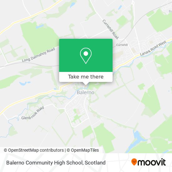 Balerno Community High School map