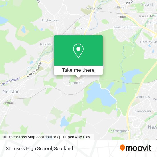 St Luke's High School map