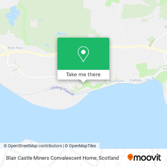 Blair Castle Miners Convalescent Home map