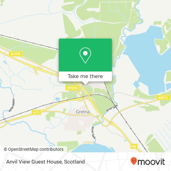 Anvil View Guest House map
