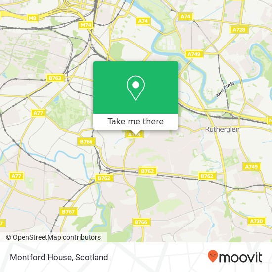 Montford House map