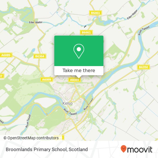 Broomlands Primary School map