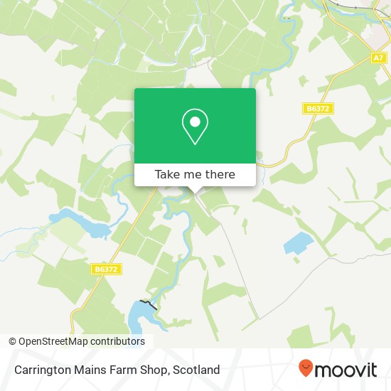 Carrington Mains Farm Shop map