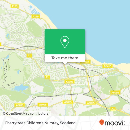 Cherrytrees Children's Nursrey map