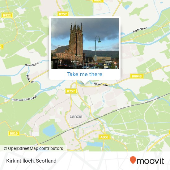 Kirkintilloch map