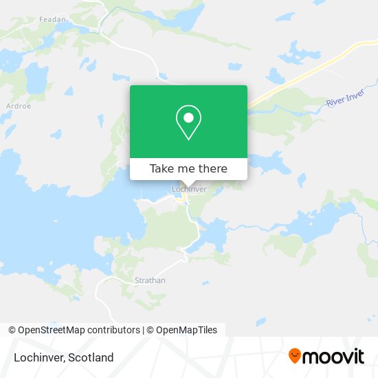 Lochinver map