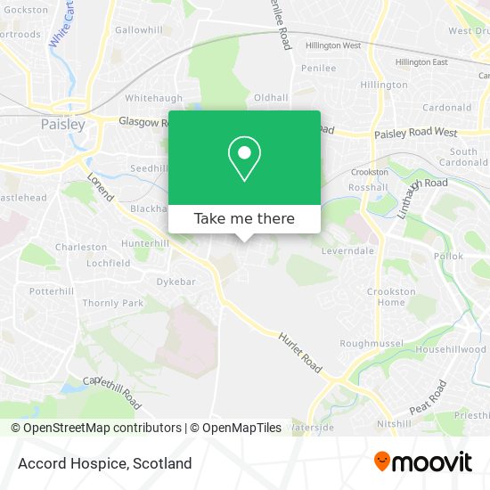 Accord Hospice map