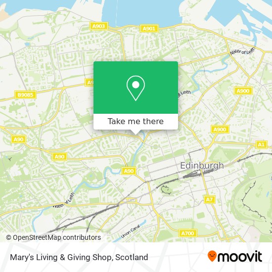 Mary's Living & Giving Shop map