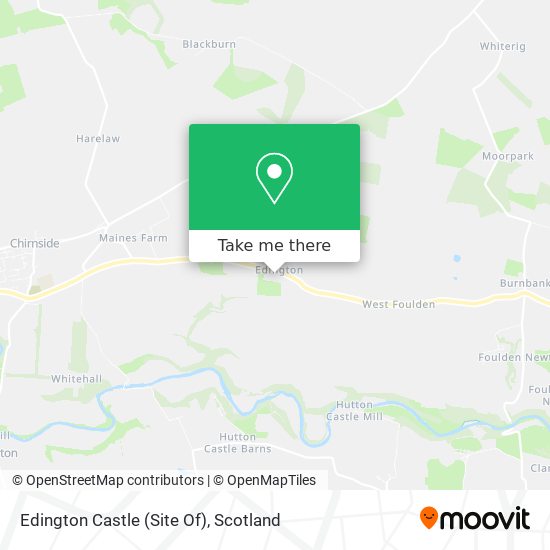 Edington Castle (Site Of) map