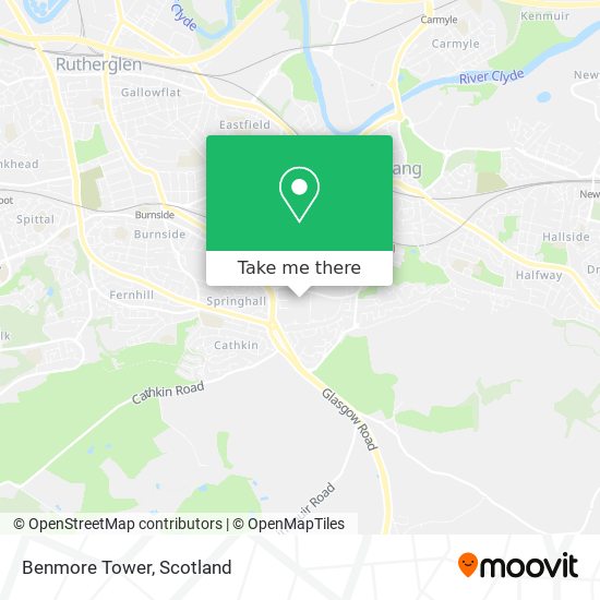Benmore Tower map