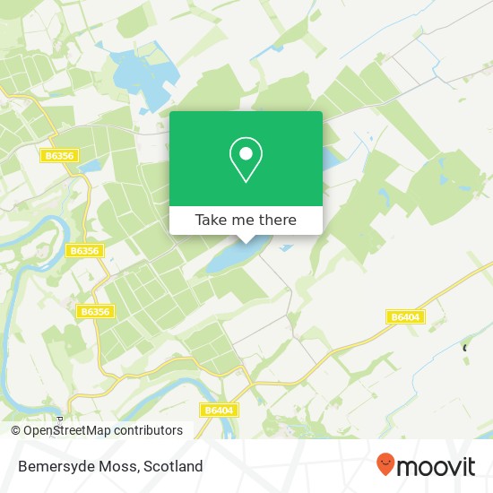 Bemersyde Moss map
