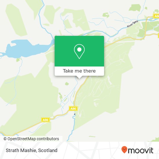 Strath Mashie map