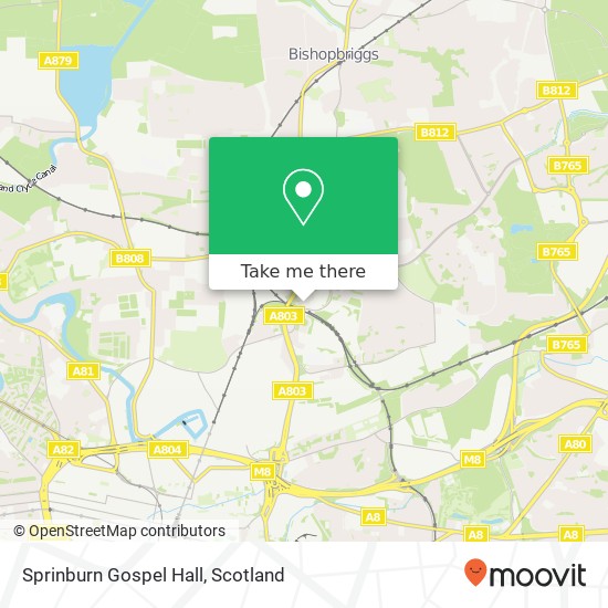 Sprinburn Gospel Hall map