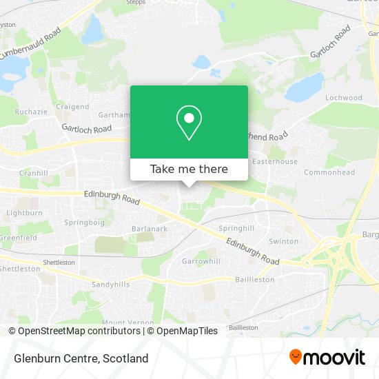 Glenburn Centre map