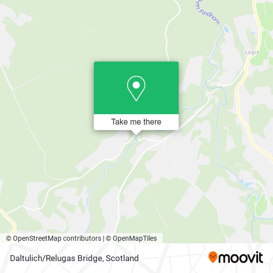 Daltulich/Relugas Bridge map