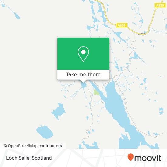 Loch Salle map
