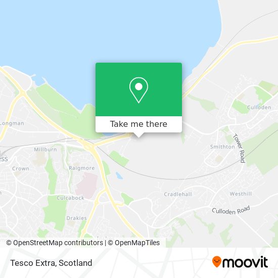 Tesco Extra map