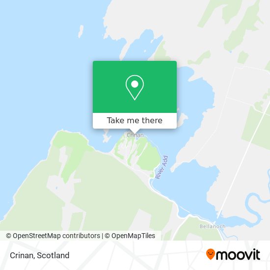 Crinan map