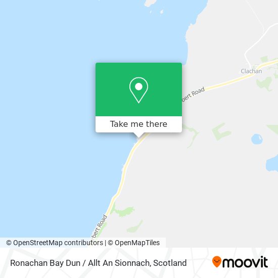 Ronachan Bay Dun / Allt An Sionnach map