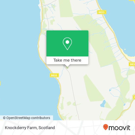 Knockderry Farm map