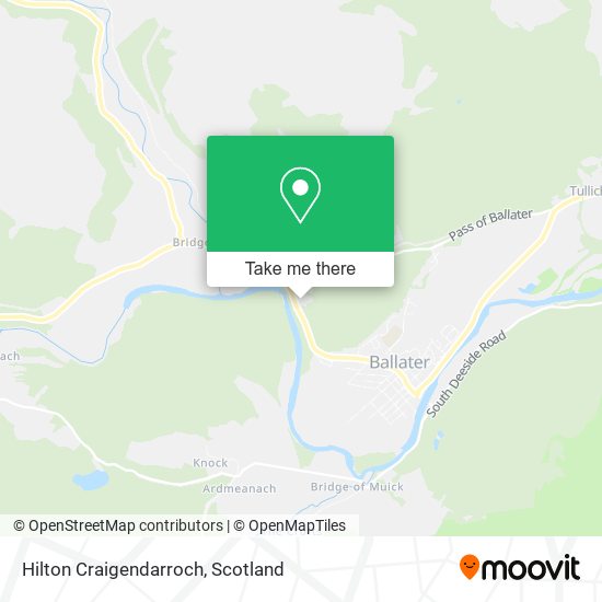 Hilton Craigendarroch map
