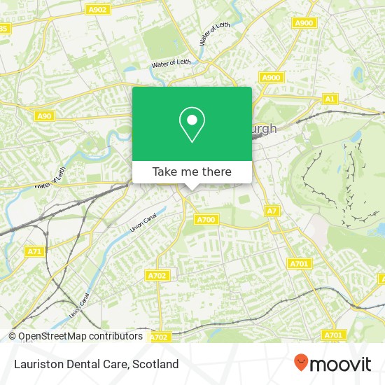 Lauriston Dental Care map