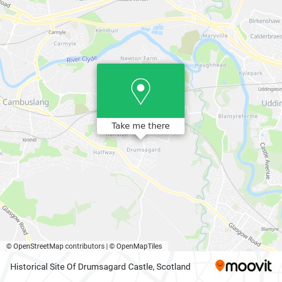 Historical Site Of Drumsagard Castle map