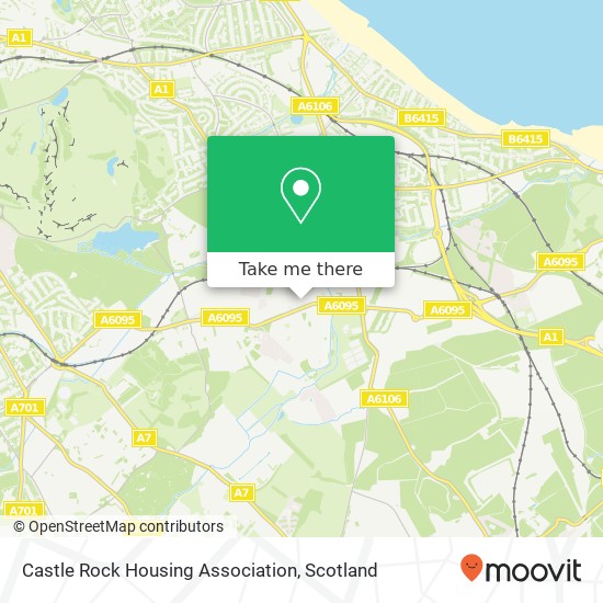 Castle Rock Housing Association map