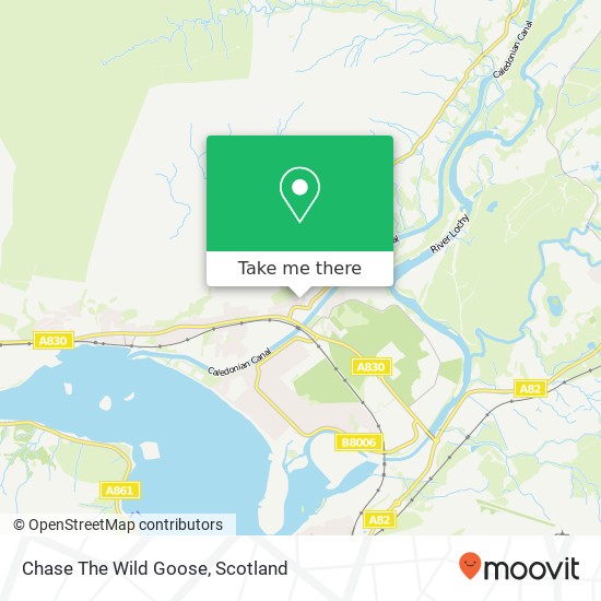 Chase The Wild Goose map