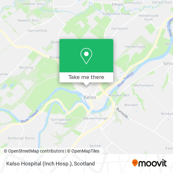 Kelso Hospital (Inch Hosp.) map