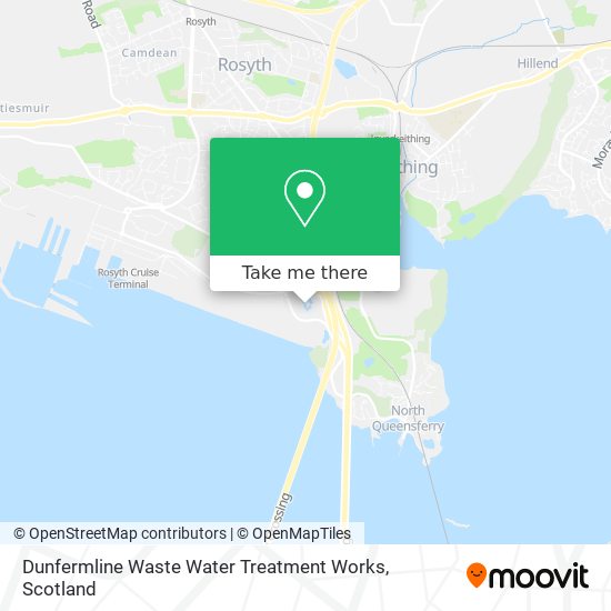 Dunfermline Waste Water Treatment Works map