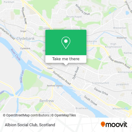Albion Social Club map