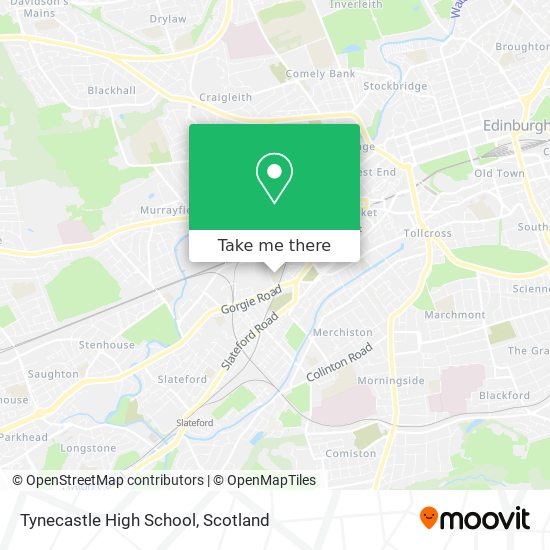 Tynecastle High School map