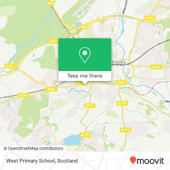 West Primary School map