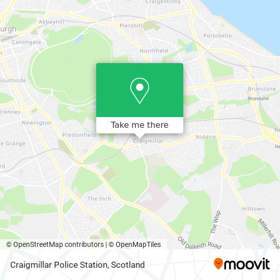 Craigmillar Police Station map