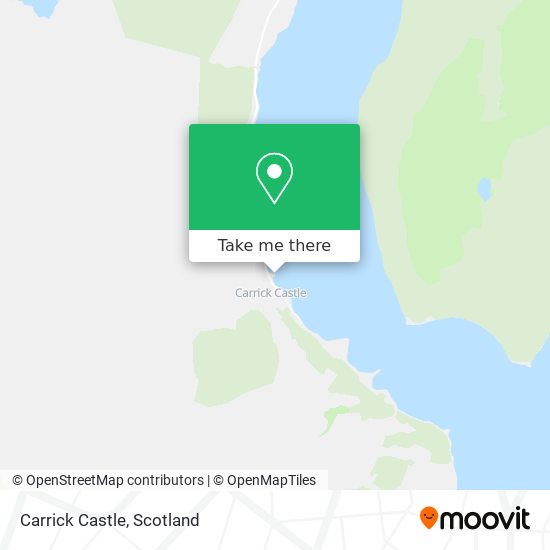 Carrick Castle map