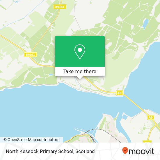 North Kessock Primary School map