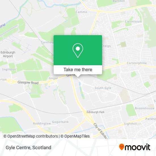 Gyle Centre map