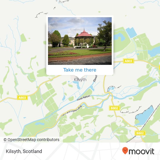 Kilsyth map