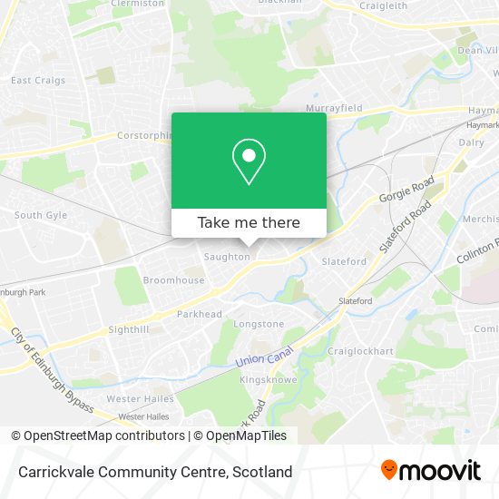Carrickvale Community Centre map