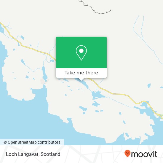 Loch Langavat map