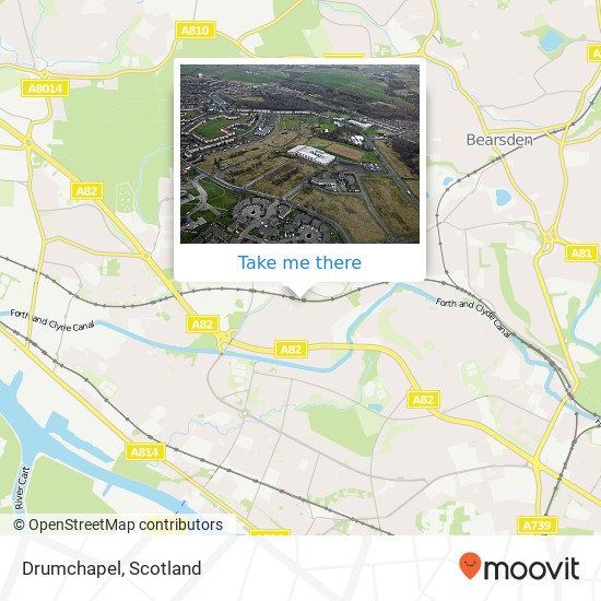 Drumchapel map