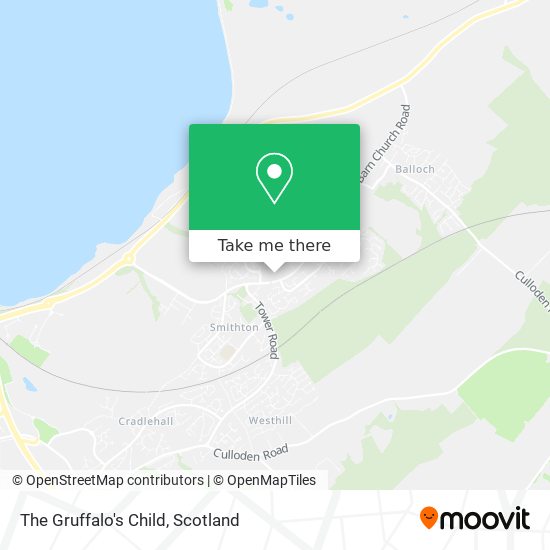 The Gruffalo's Child map
