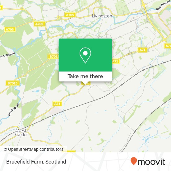 Brucefield Farm map