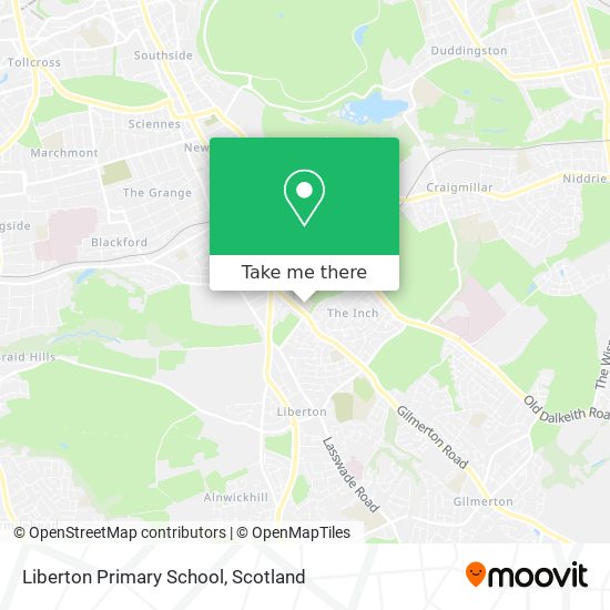 Liberton Primary School map