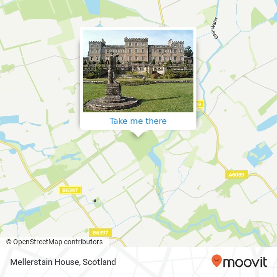 Mellerstain House map
