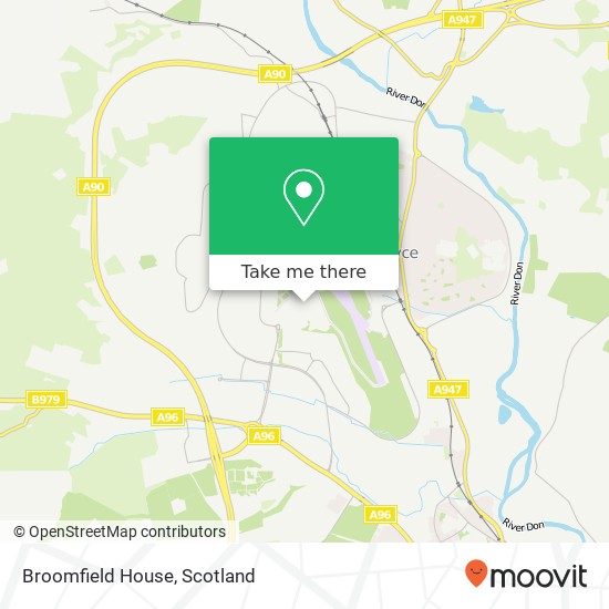 Broomfield House map