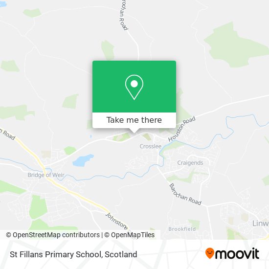 St Fillans Primary School map