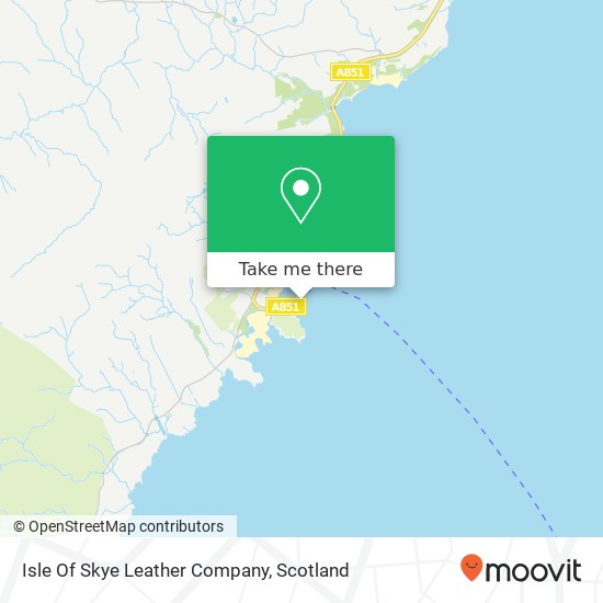 Isle Of Skye Leather Company map