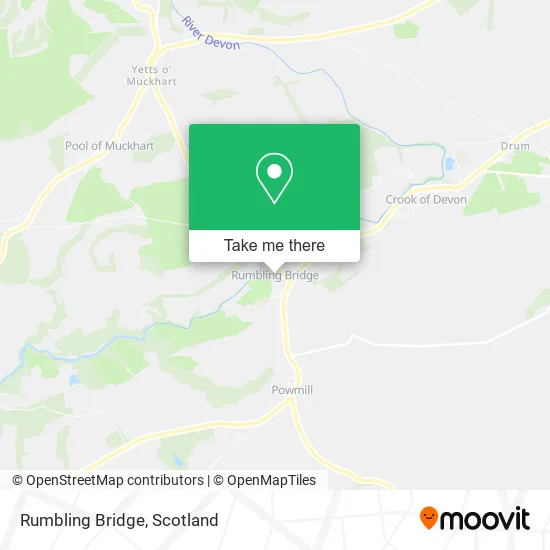 Rumbling Bridge map